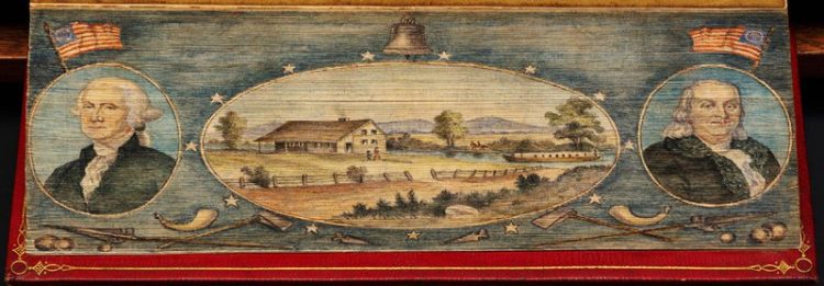 washington-franklin-fore-edge-book-painting